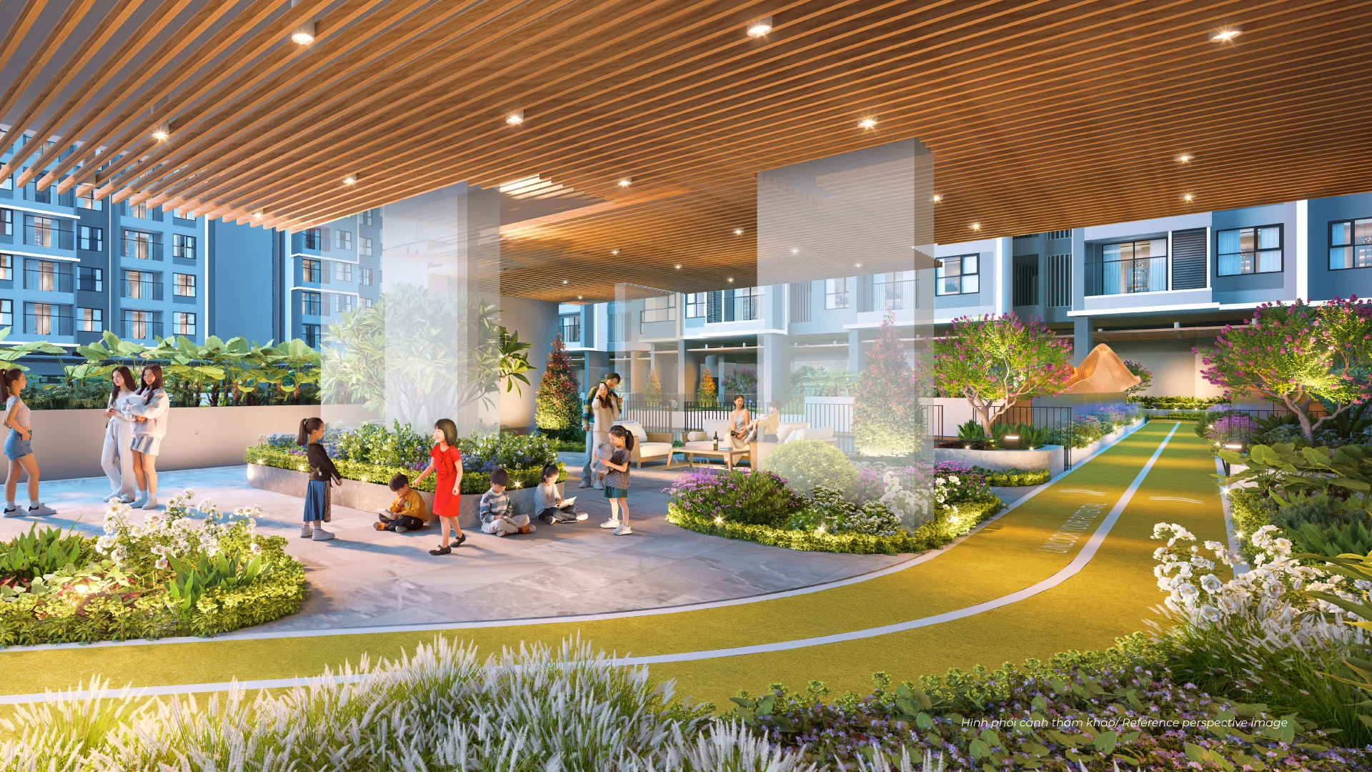 Tiện Ích Đường Chạy Bộ Trên Cao